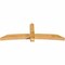 Ekena Millwork Bellingham Rough Sawn Timber Gable Bracket, Western Red Cedar, 96"W x 32"H x 6"D x 6"F, 8/12 Pitch GBW096X32X0606BEL00RWR - alternate 5